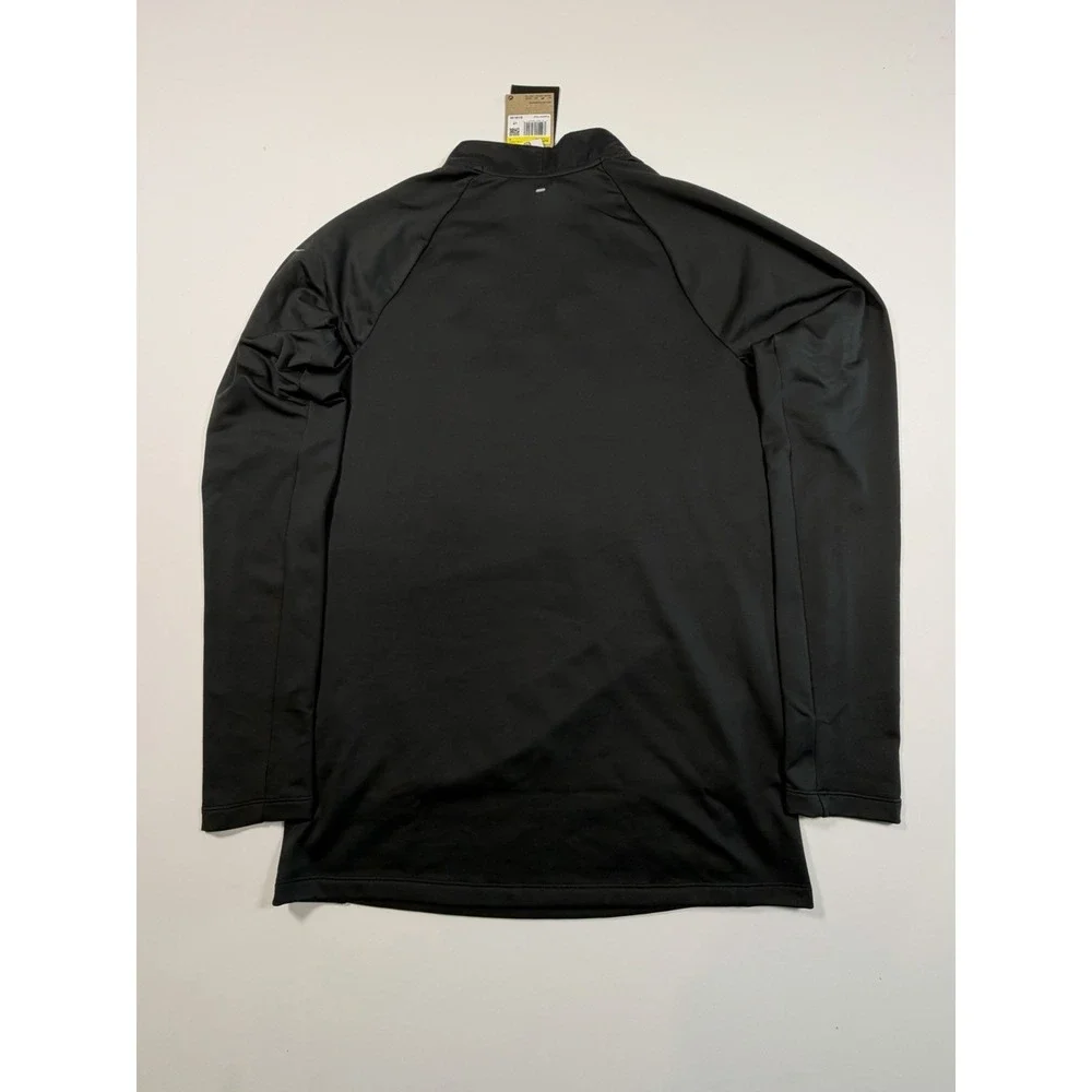 Nike Strike Therma-FIT Soccer Drill Top Black Men's Small FZ0566-010 NWT